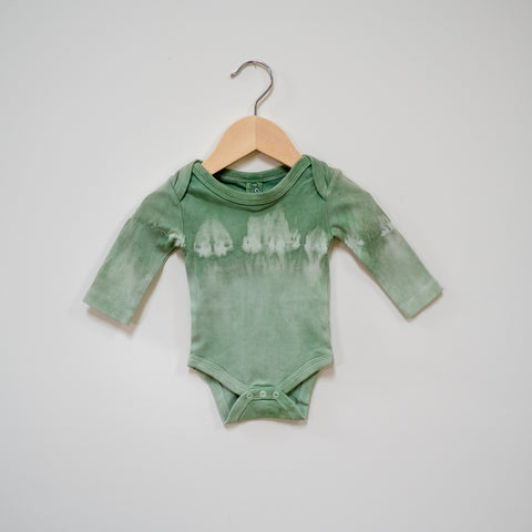 Naturally Dyed Long Sleeve Onesie