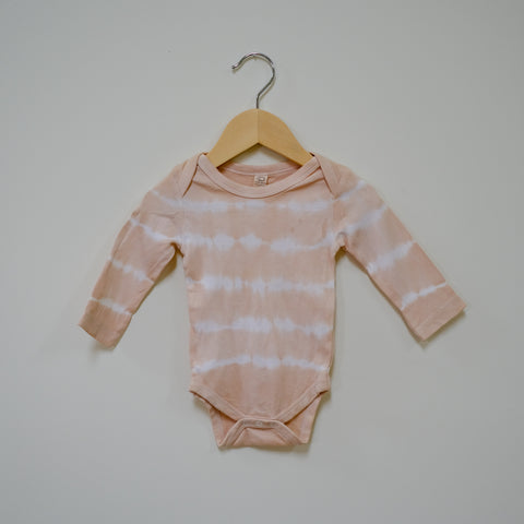 Naturally Dyed Long Sleeve Onesie